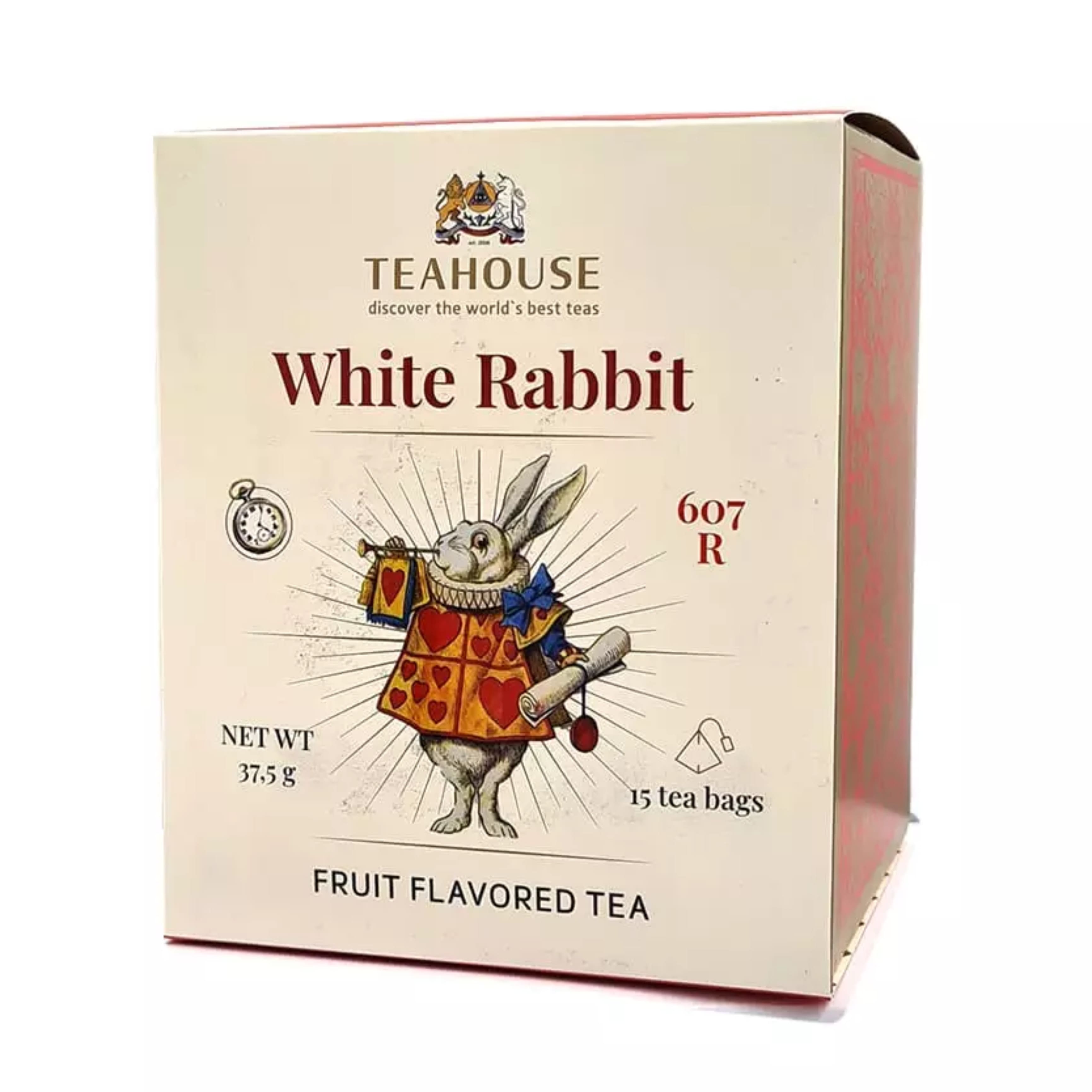 Чай фрукт Білий кролик у пірамідках 15х2.5г