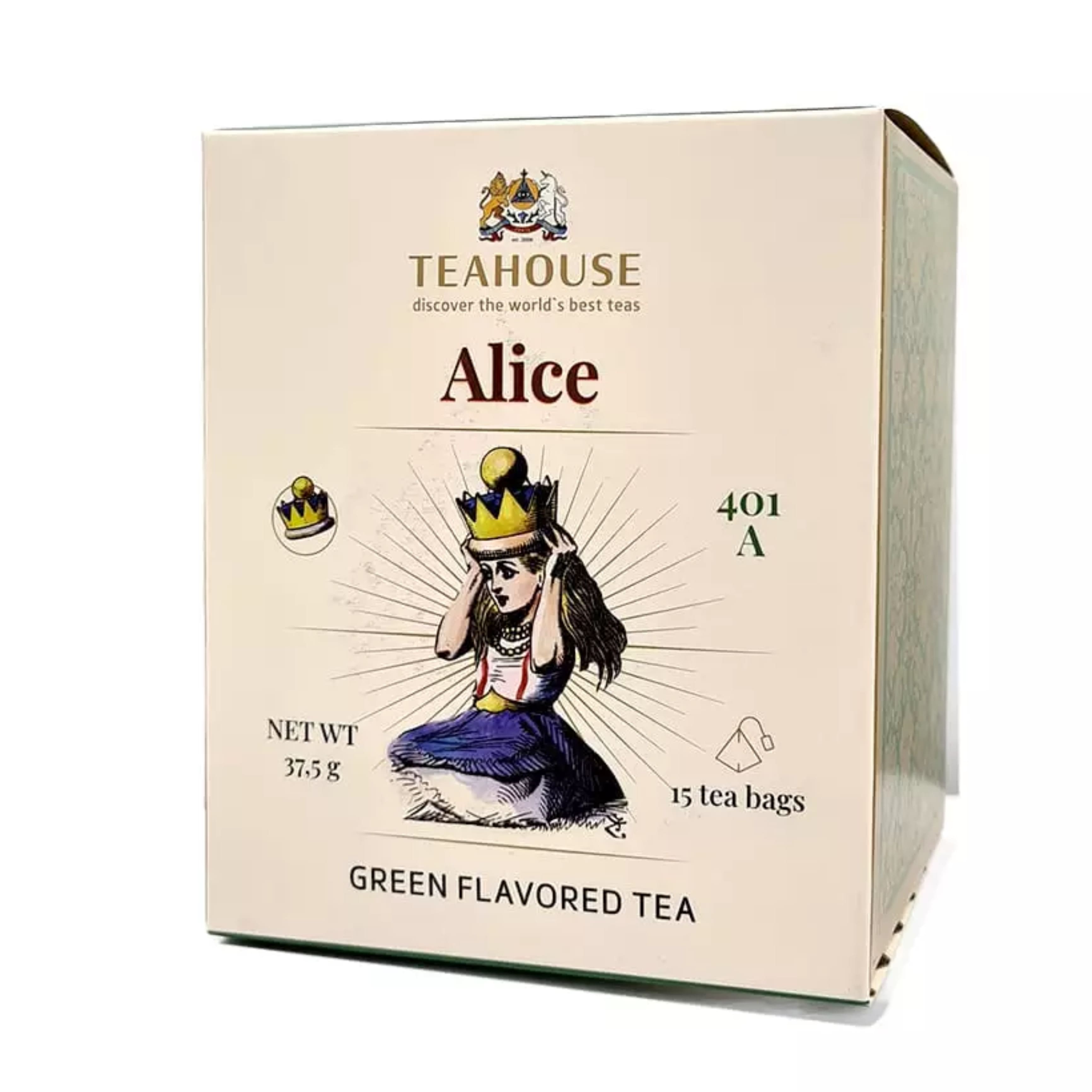 Чай зелений Аліса у пірамідках 15х2.5г