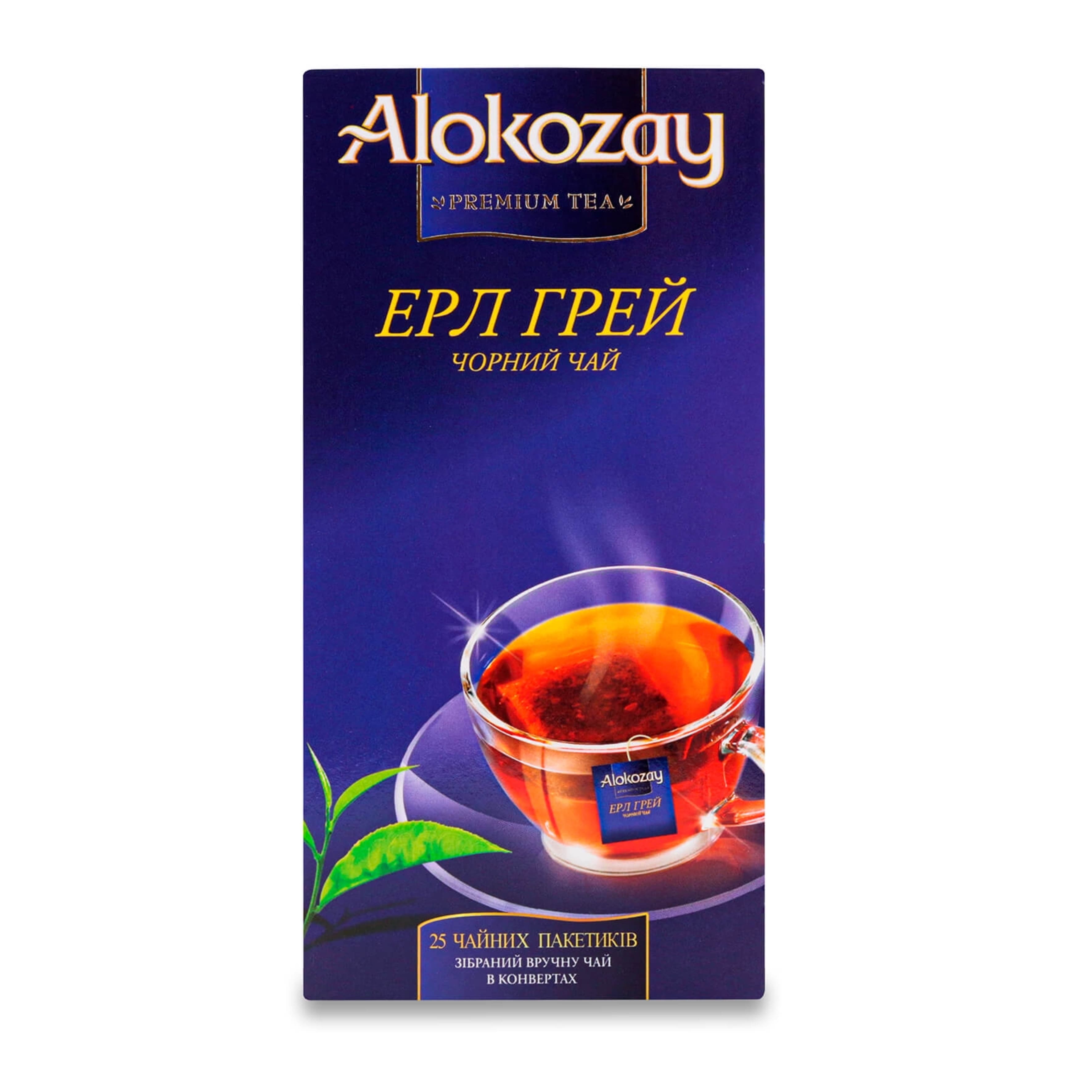 Чай чор Alokozay бергамот пак 25х2г
