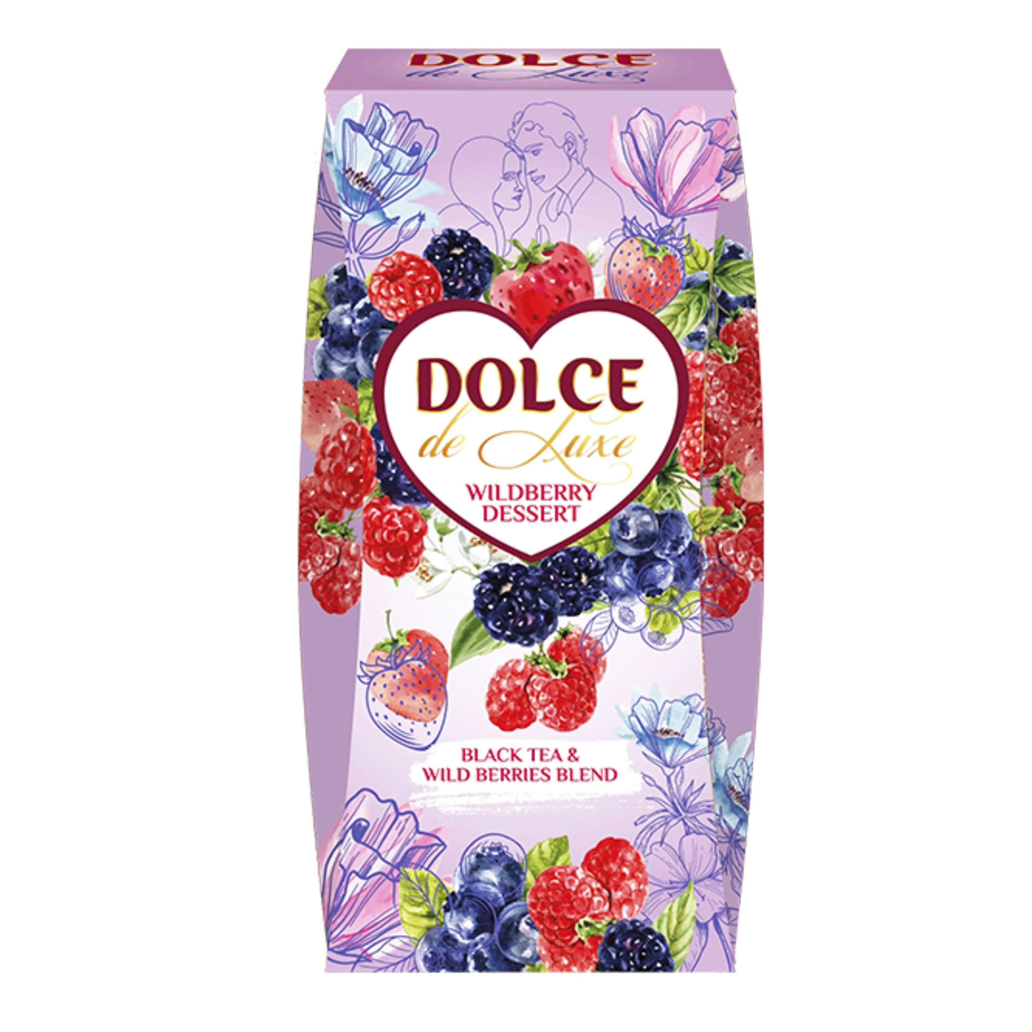 Чай чор DOLCE Wildberry Dessert лист 90г