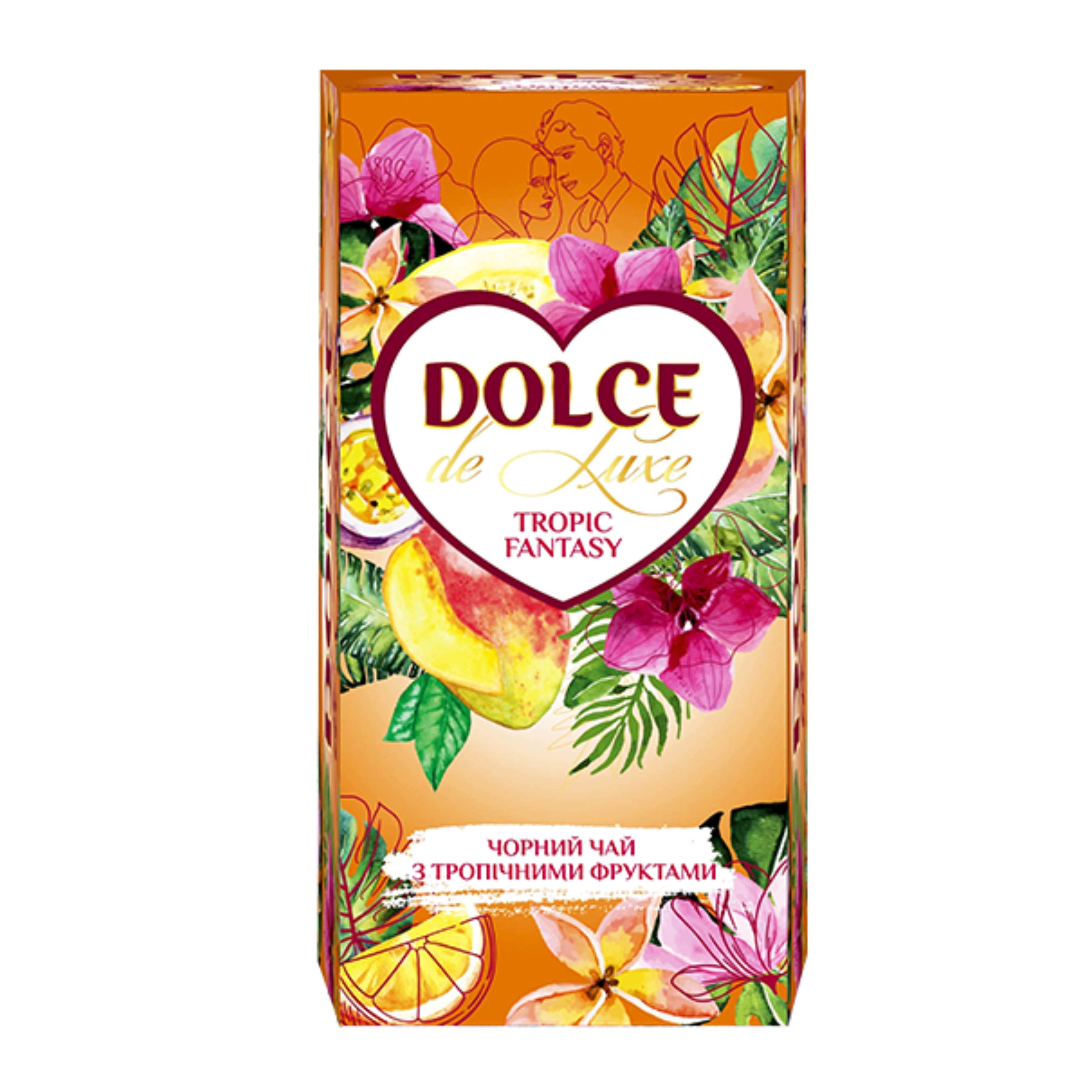 Чай чор DOLCE Tropic Fantasy Cream пак конверт 25х2г