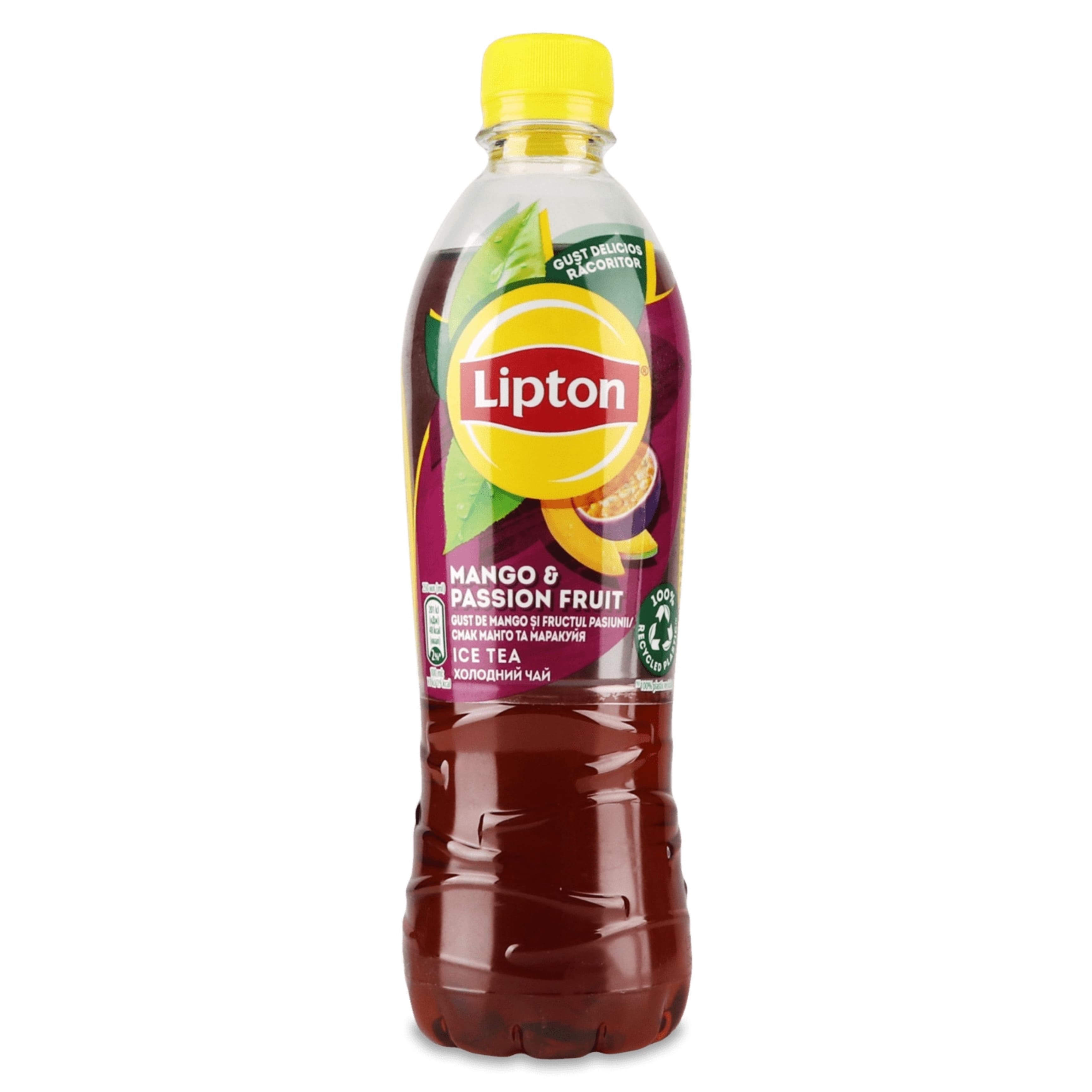 Чай холодний Lipton Чорний Манго-Маракуйя 0.5 л ПЕТ