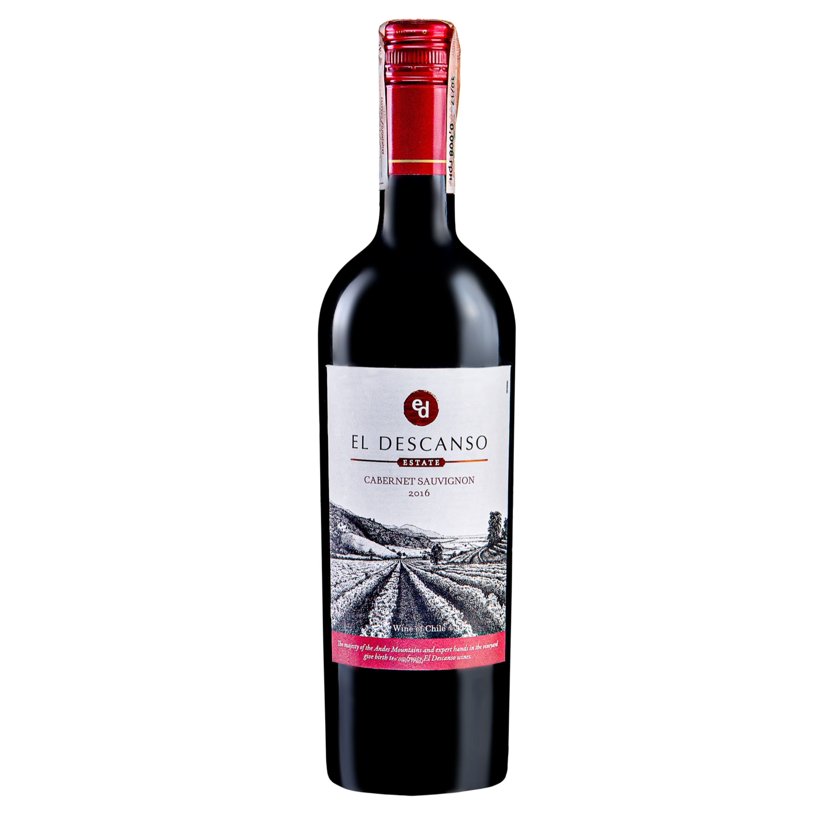 Вино Эрразурис Эль Десканцо Каберне Совіньон чер сух 13,5% 0,75л