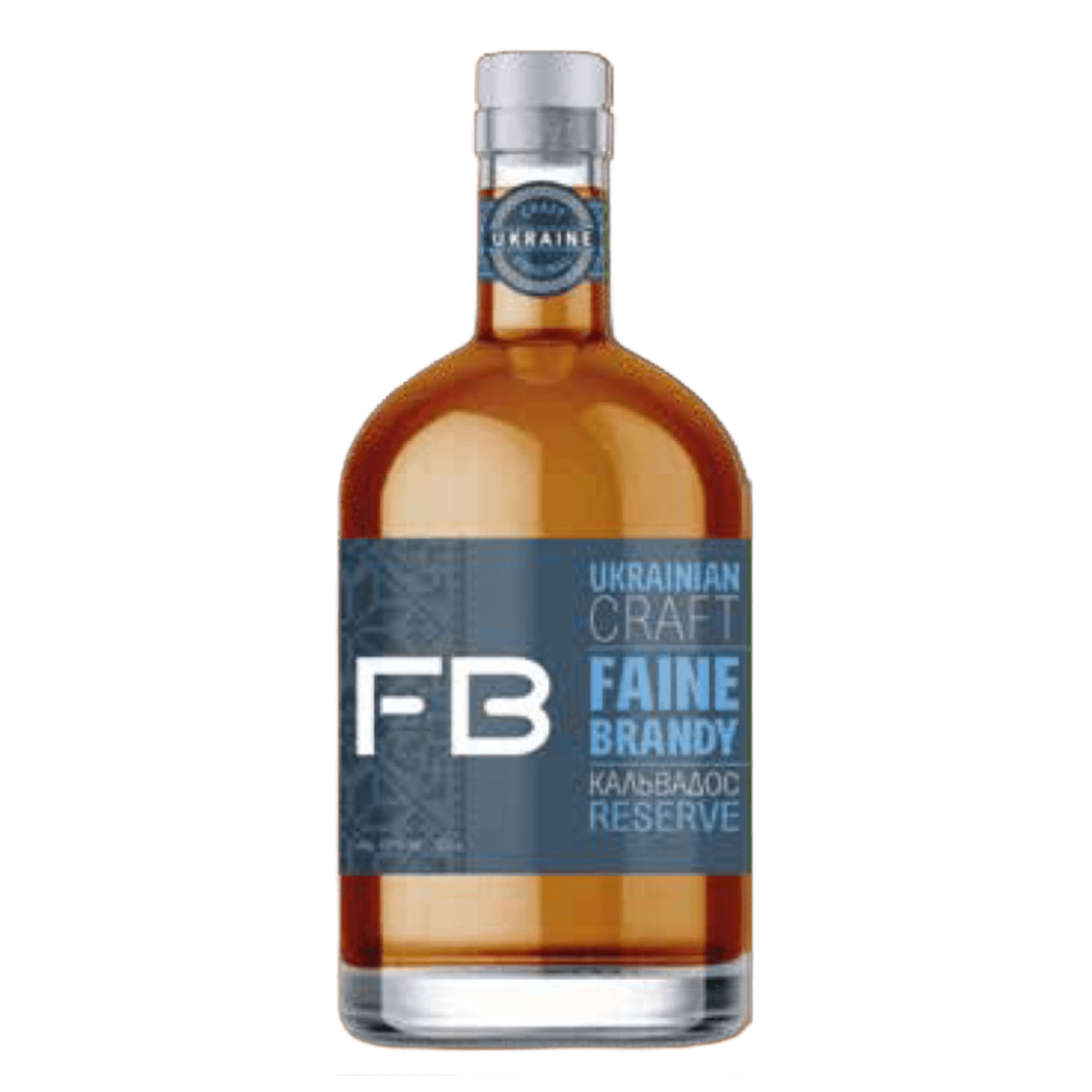 Бренді Faine Brandy Кальвадос Reserve 40% 0.5 л
