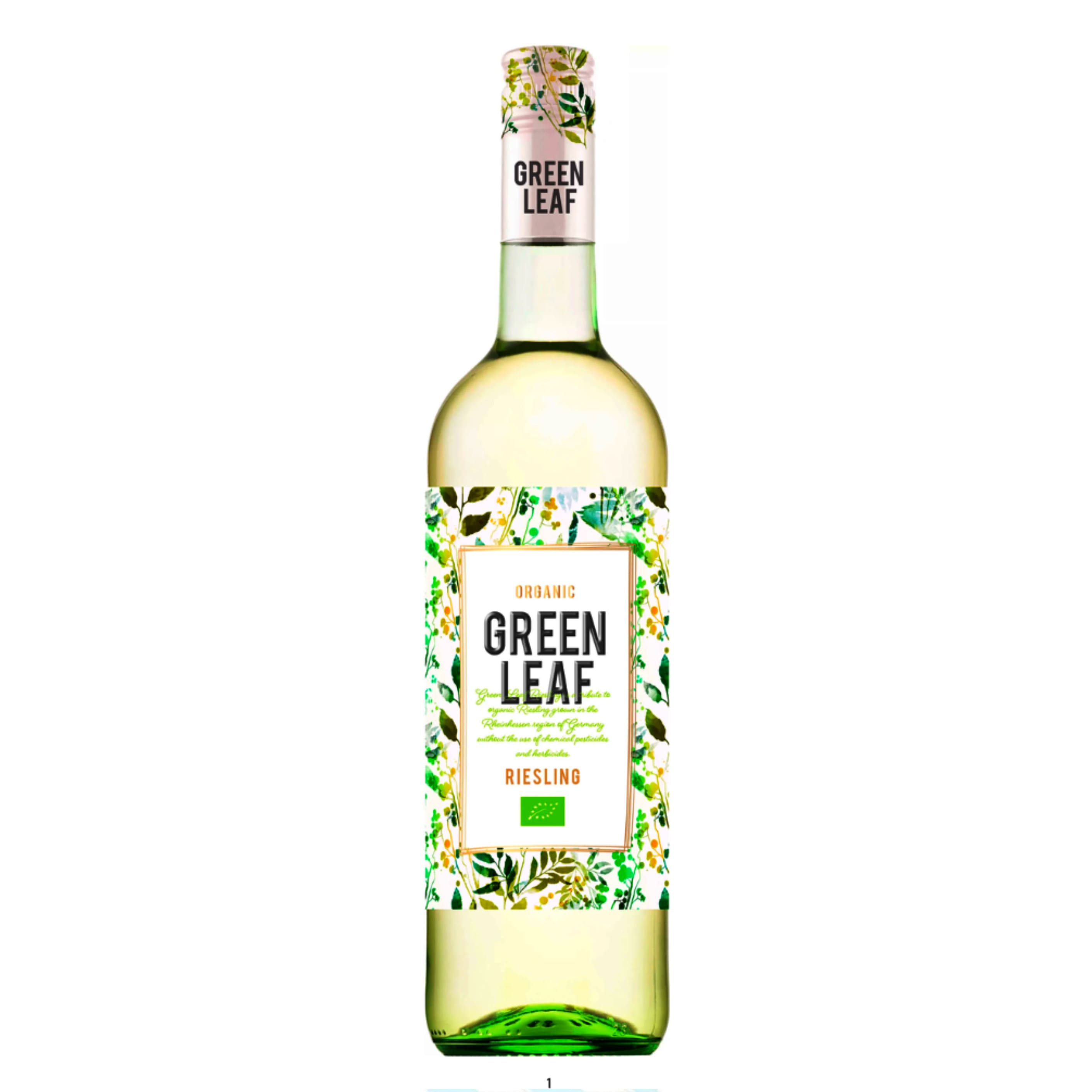 Вино Грін Ліф Ріслінг Органік біл сух 0,75л 10,5%