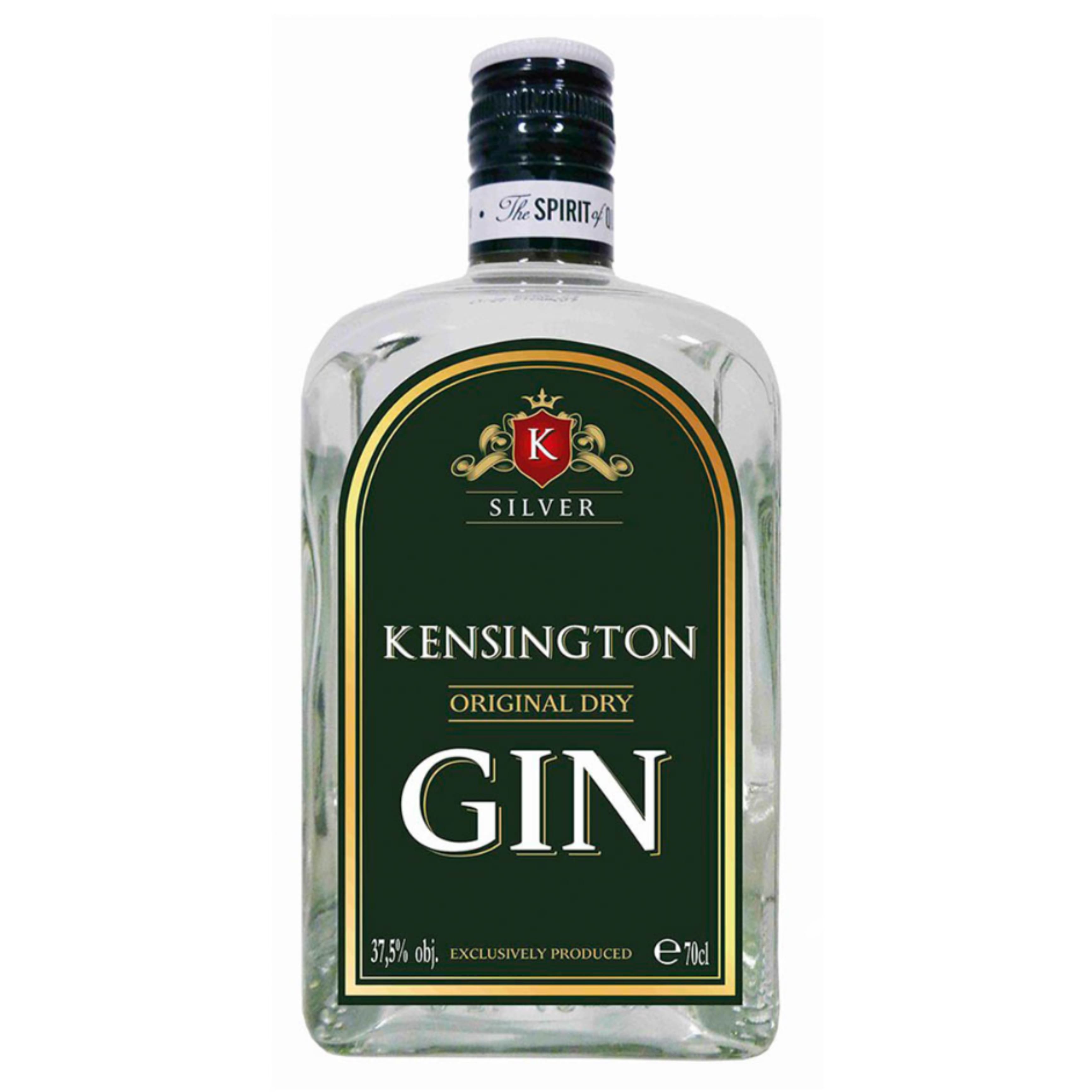 Джин Kensington Original Dry Silver Gin 37.5% 0.7 л