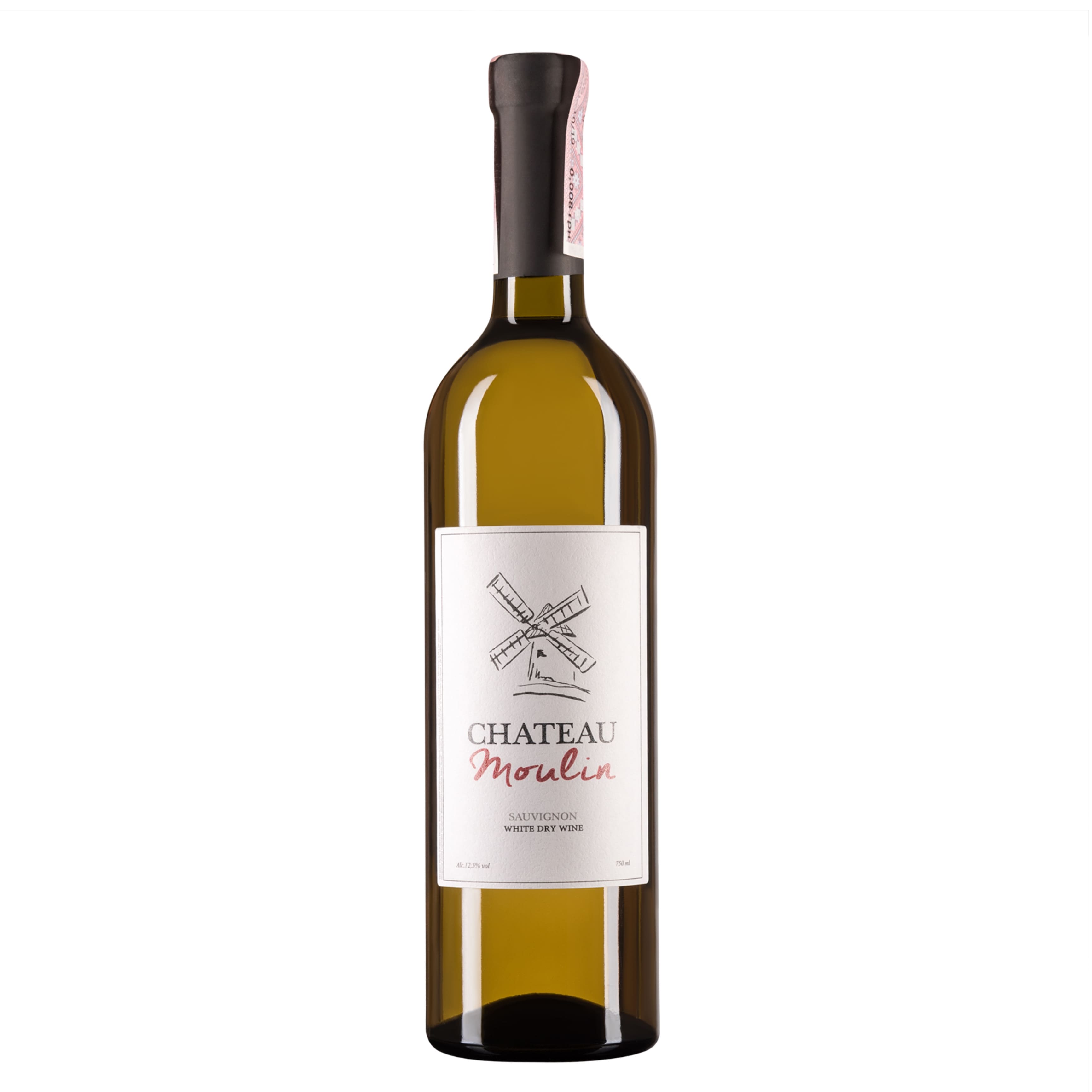 Вино Шато Мулін Совіньон біл сух 10- 14%  0,75л