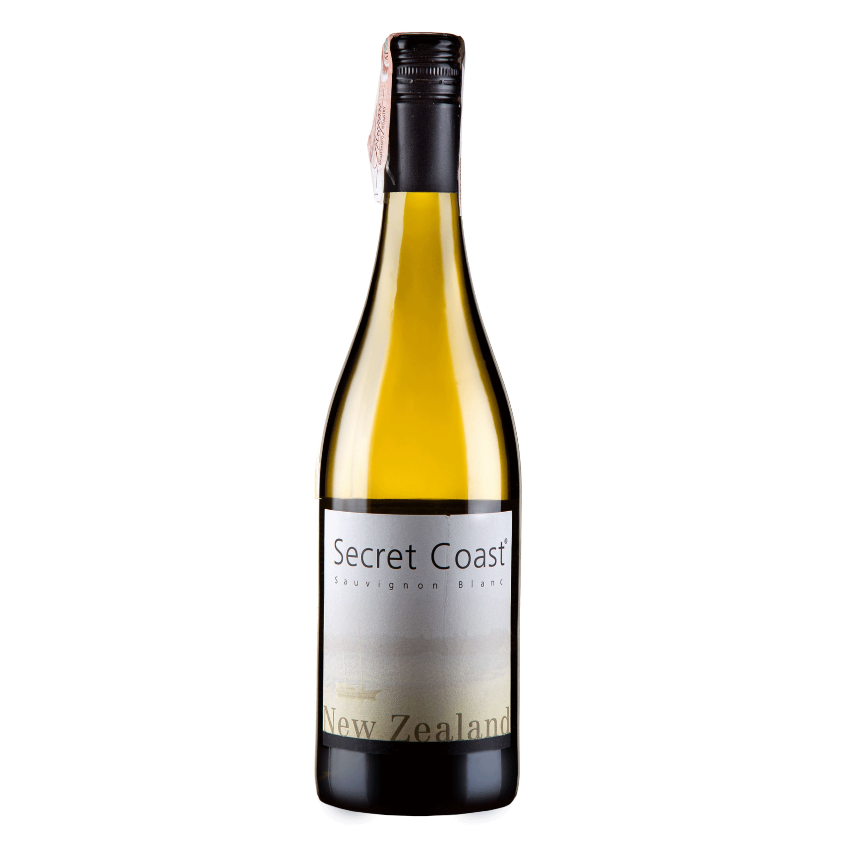 Вино Secret Coast Sauvignon Blanc сухе біле 12.5% 0.75 л