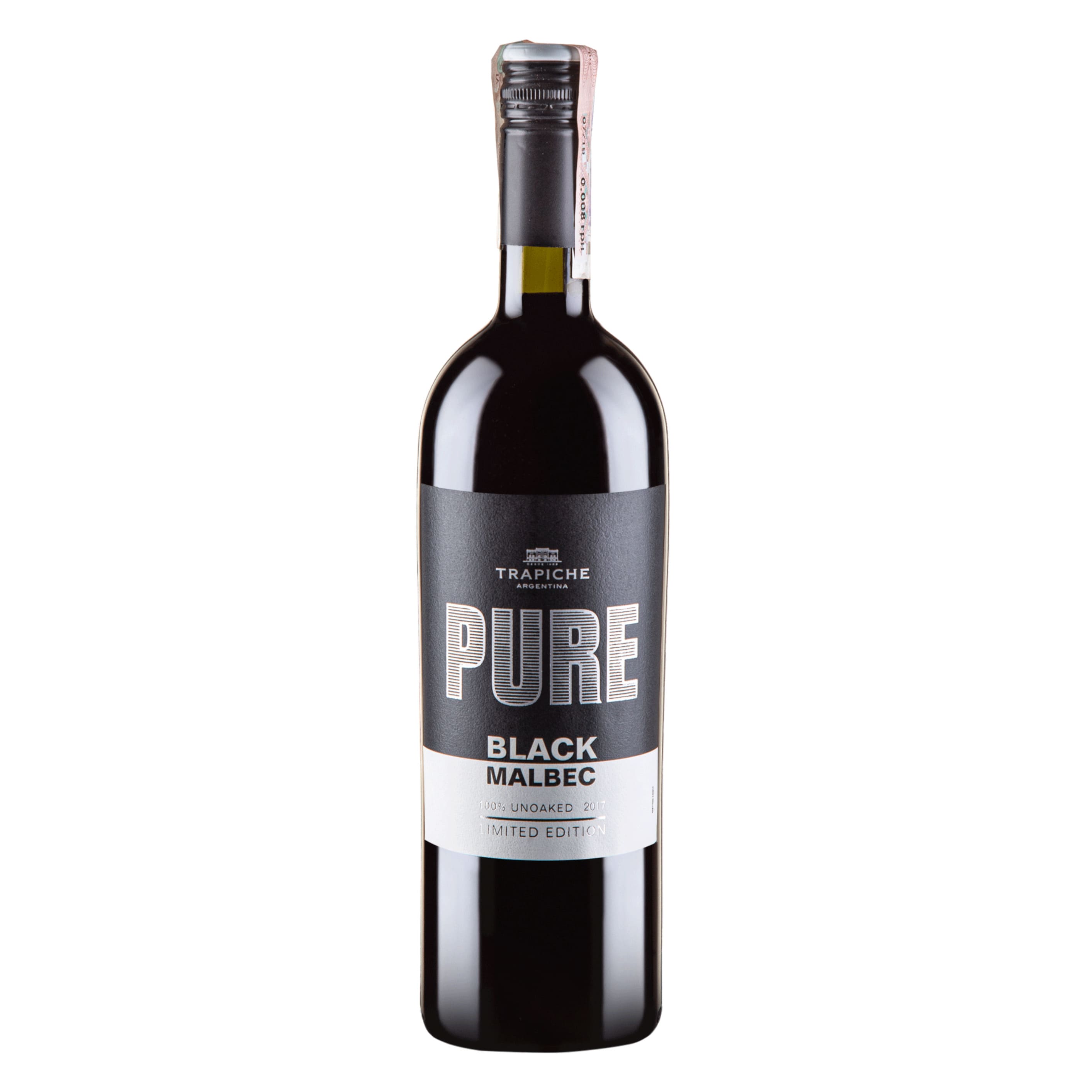 Вино Trapiche Pure Malbec Black сухе червоне 14% 0.75 л