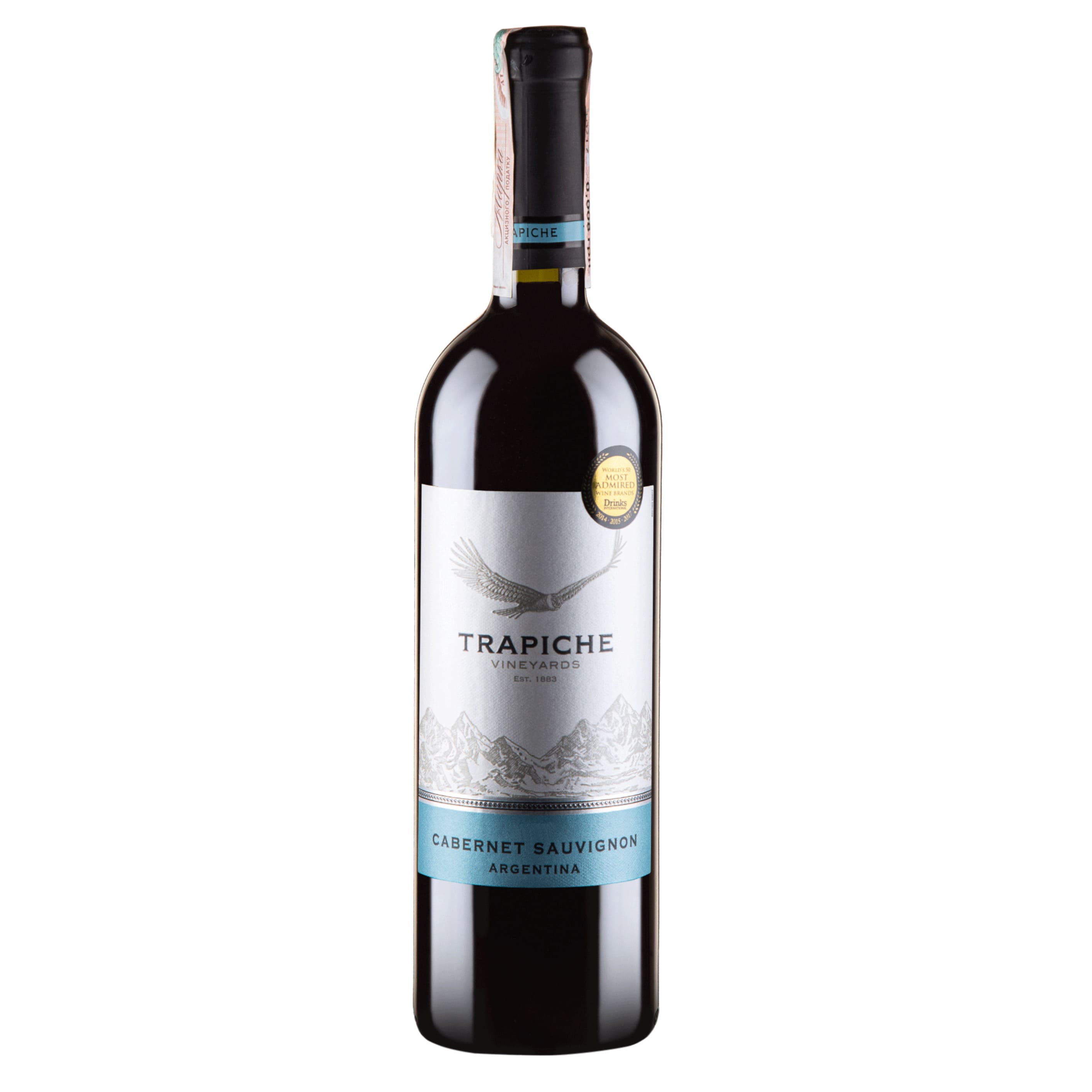 Вино Trapiche Vineyards Cabernet Sauvignon сухе червоне 13.5% 0.75 л