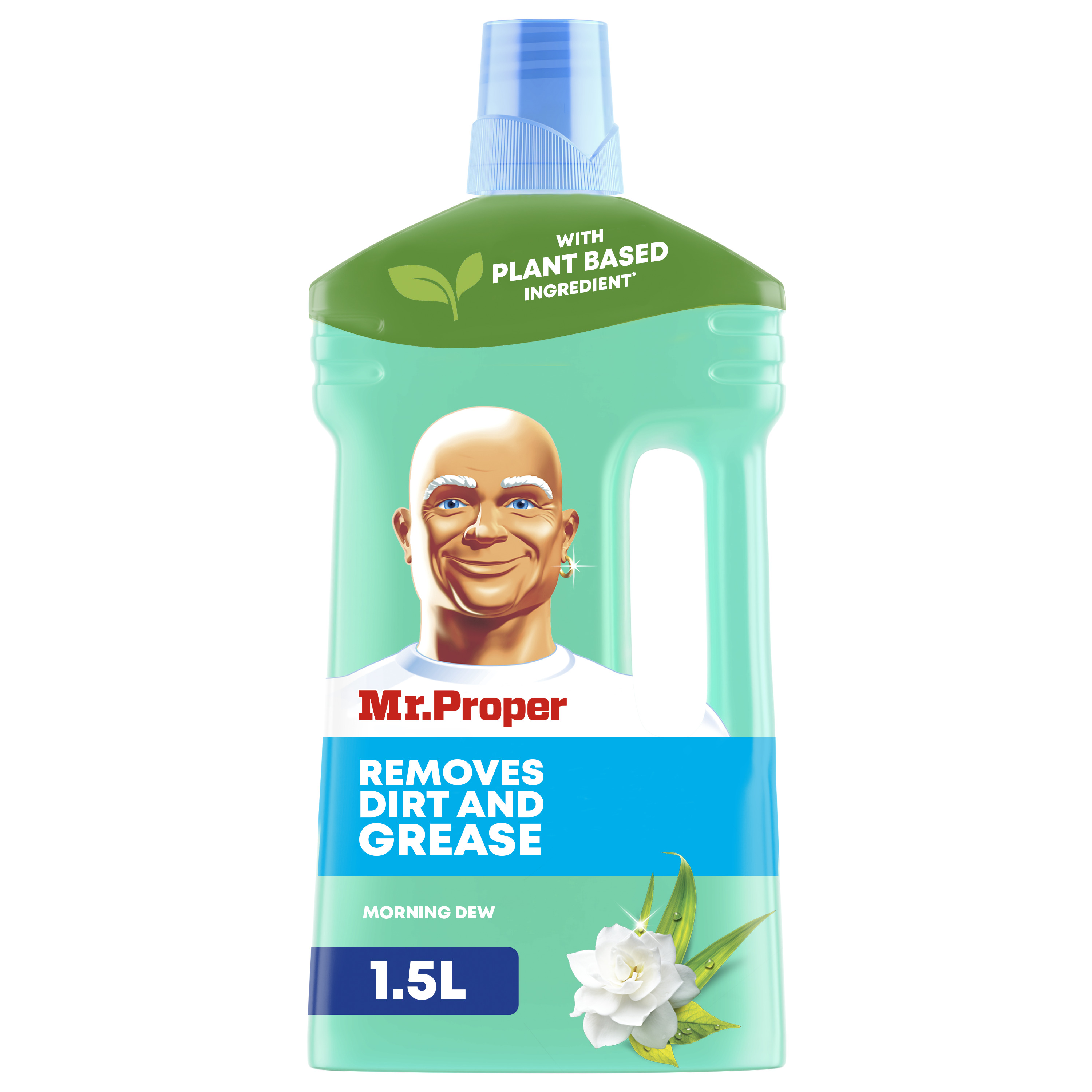 Засіб миючий д/прибирання підлоги та стін 08472 MR PROPER Ранкова роса 1,5л