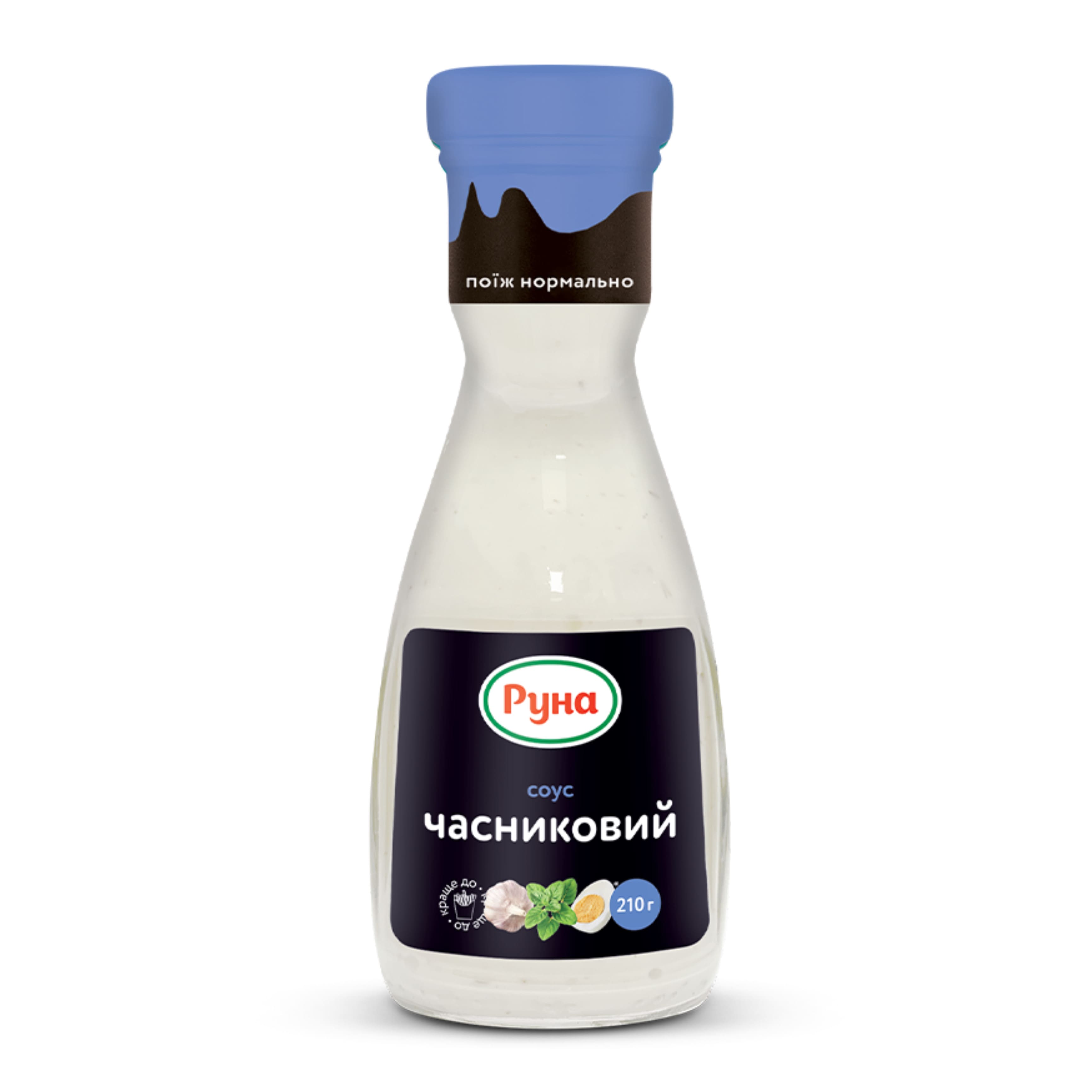 Соус майонезний Руна 210г Часниковий