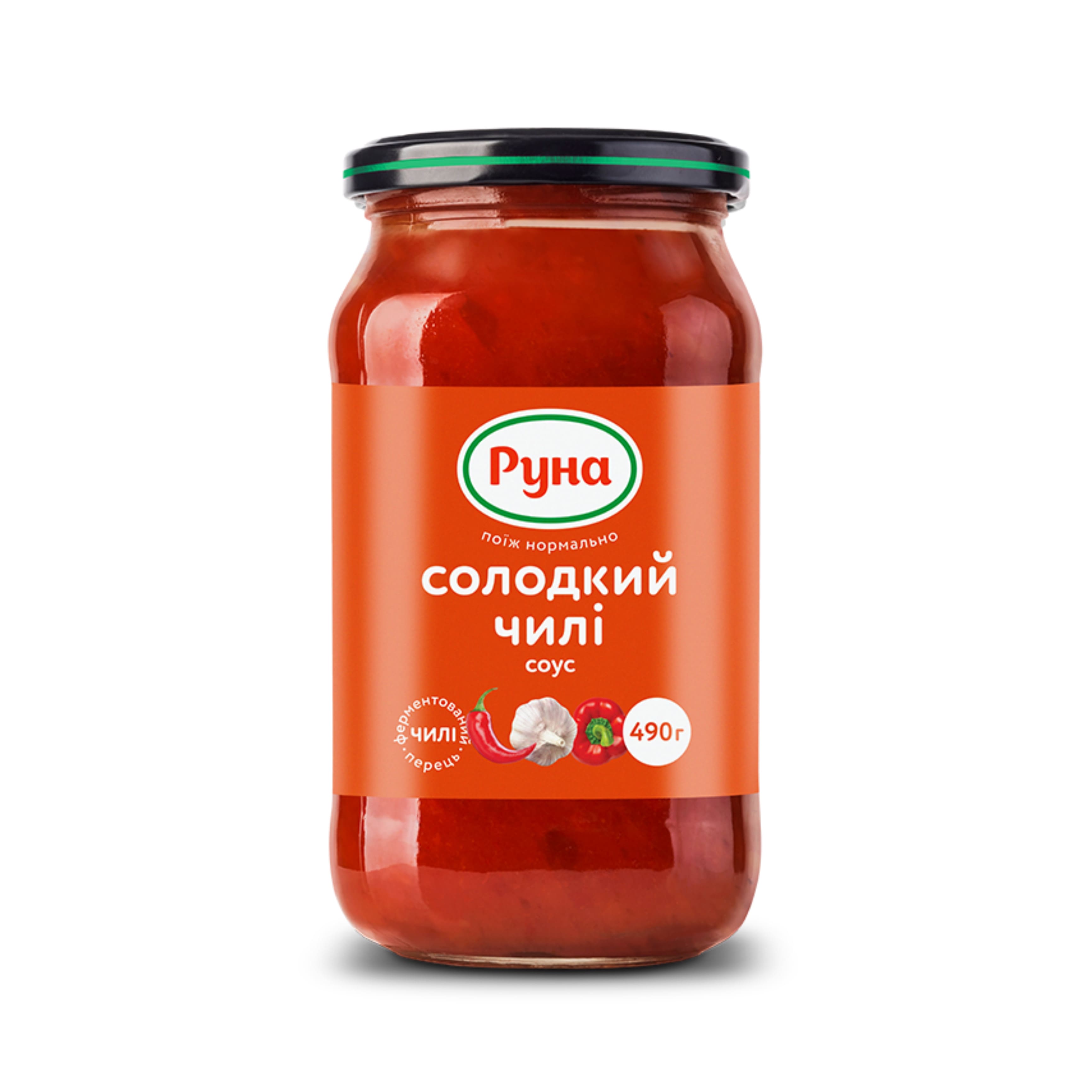 Соус Руна 490г Солодкий чилі